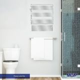 Janela De Alumínio Basculante 80x80cm Com 3 Basculas E Vidro Mini Boreal Soft Mgm Branco Branco