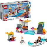 Lego Disney Frozen Ii Expedição De Canoa De Anna 41165 Frozen Kit De Construção Fácil (108 Peças)
