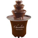Nostalgia 8 Onças Fonte de Fondue de Chocolate, Capacidade de Meio Quilo, Fácil de Montar 3 Camadas, Perfeito para Queijo Nacho, Molho de Churrasco,