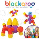 Blocos de construção de espuma magnética Blockaroo - Brinquedos de Construção STEM para Meninos e Meninas, Blocos de Espuma Macia desenvolvem habilid