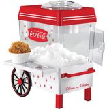 Nostalgia SCM550COKE Coca-Cola Fabricante de Cone de Neve faz 20 guloseimas geladas, inclui 2 copos de plástico reutilizáveis e colher de gelo – bran