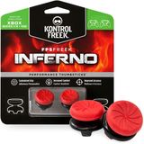 KontrolFreek FPS Freek Inferno para Xbox One e Xbox Series X Controller | | de polegares de desempenho 2 | Côncavas de Arranha-Céus Vermelho