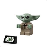 Lego Star Wars The Mandalorian Minifigure - Baby Yoda (the Child) Com Suporte De Exibição 75292