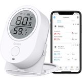 Monitor de umidade de temperatura do WiFi Govee, Termômetro de Hidrômetro Interno Digital Sem Fio com Alertas de Aplicativo, Medidor de Umidade do Se