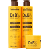 Glatten Professional D&b Dolce Banana - Kit Vitamina Capilar Trio (3 Produtos)