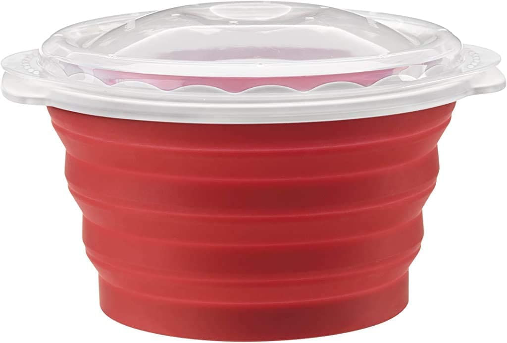 Cuisinart CTG-00-MPM, fabricante de pipoca de micro-ondas, tamanho único, vermelho