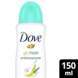 Desodorante Antitranspirante Aerosol Dove Go Fresh Pera e Aloe Vera 150ml