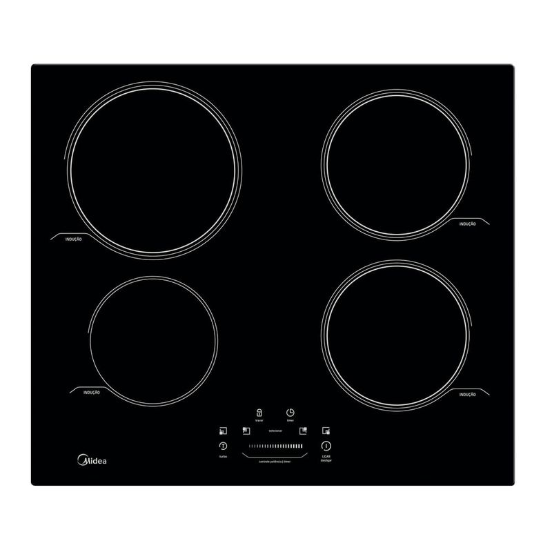 Cooktop De Indução Midea 4 Bocas Cyb40p2 - 220v