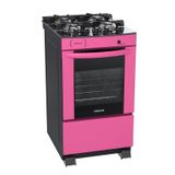 FOGAO 4 BOCAS VENAX DELPLUS VITREO BL PINK GAS GLP