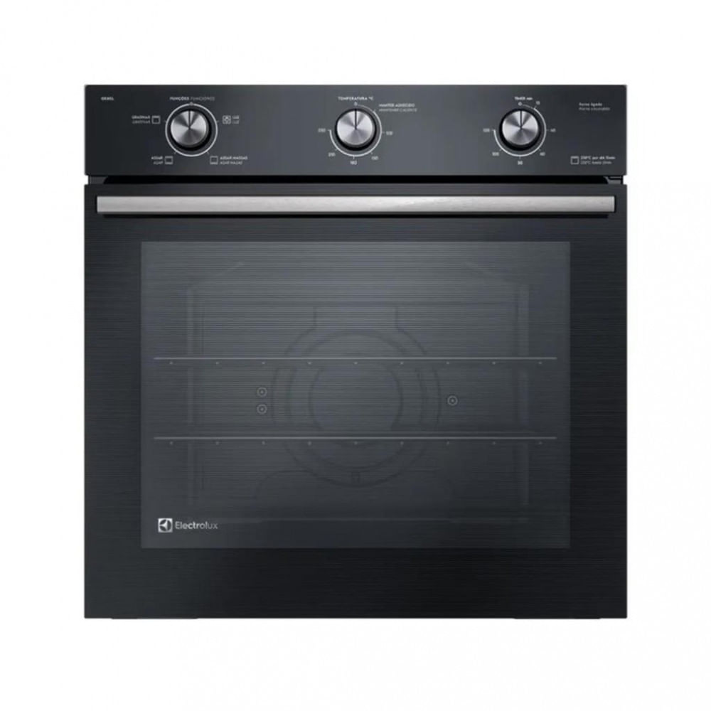 Forno Elétrico De Embutir Electrolux Oe8el Efficient Com Perfectcook 80l