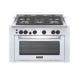 Fogao A Gas De Embutir Temis 5 Q Branco Gas Glp 127 V