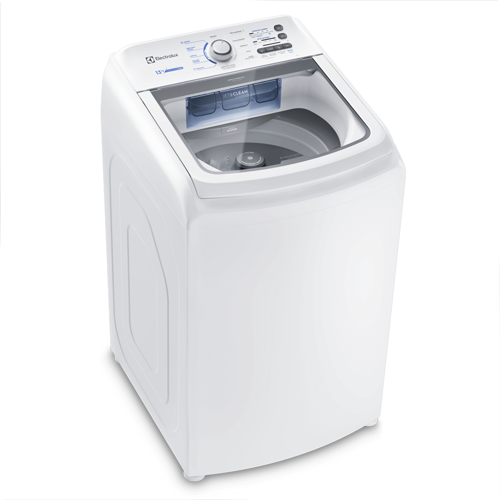 Máquina de Lavar 13kg Electrolux Essential Care com Cesto Inox, Jet&Clean e Ultra Filter (LED13) 127V
