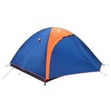 Barraca de Camping Iglu para 4 Pessoas em Fibra de Vidro Nautika Falcon 150660 Azul e Laranja