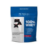 100% Whey Refil Sabor Morango 900g