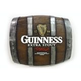 Barril Horizontal de parede - Guinness Cerveja