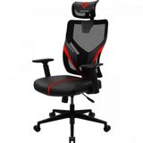 Cadeira Ergonomica Yama1 Preta/Vermelha THUNDERX3