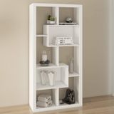 Estante para Livros com 2 Nichos E1712 Tecno Mobili Branco