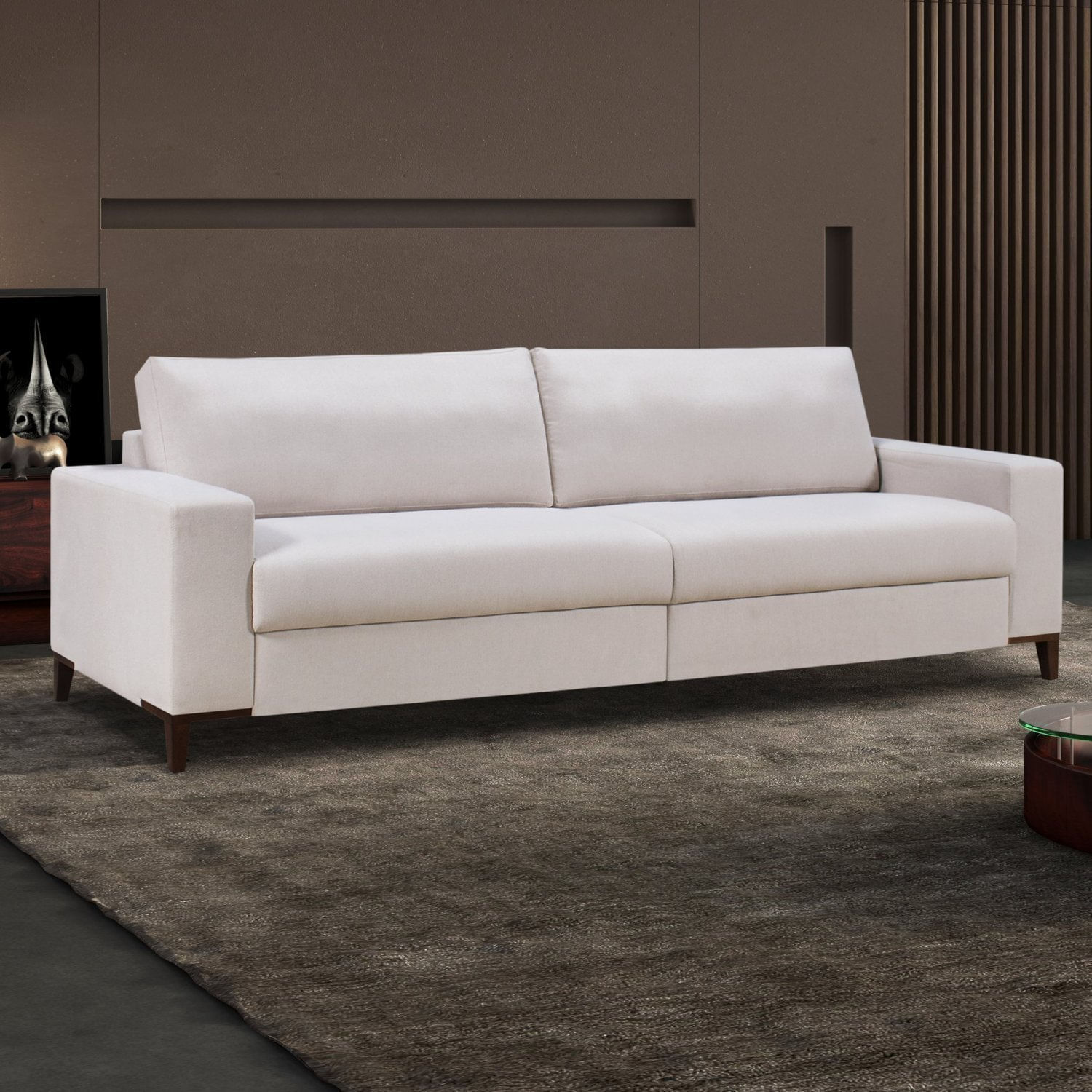 Sofá Living 5 Lugares 240cm Aquila Estofados Ferrari Monteiro 01