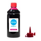 Tinta Para Impressora Epson Ecotank L375 Magenta Corante 500ml Koga