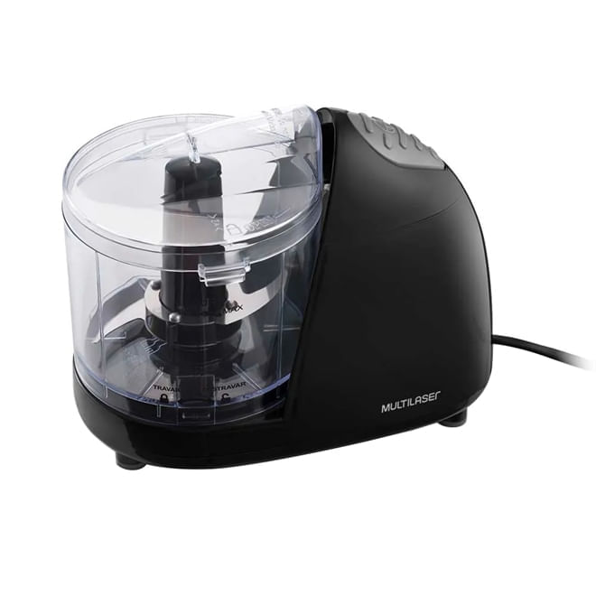 Mini Processador De Alimentos Multilaser CE077 100W 350ml Preto 220V