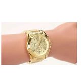 Relógio Feminino Michael Kors Modelo Mk5605 Dourado 43mm