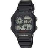 Casio Men's AE1200WH-1A World Time Multifunction Watch