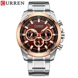 Relógio Masculino Marrom Curren 8361 Technos