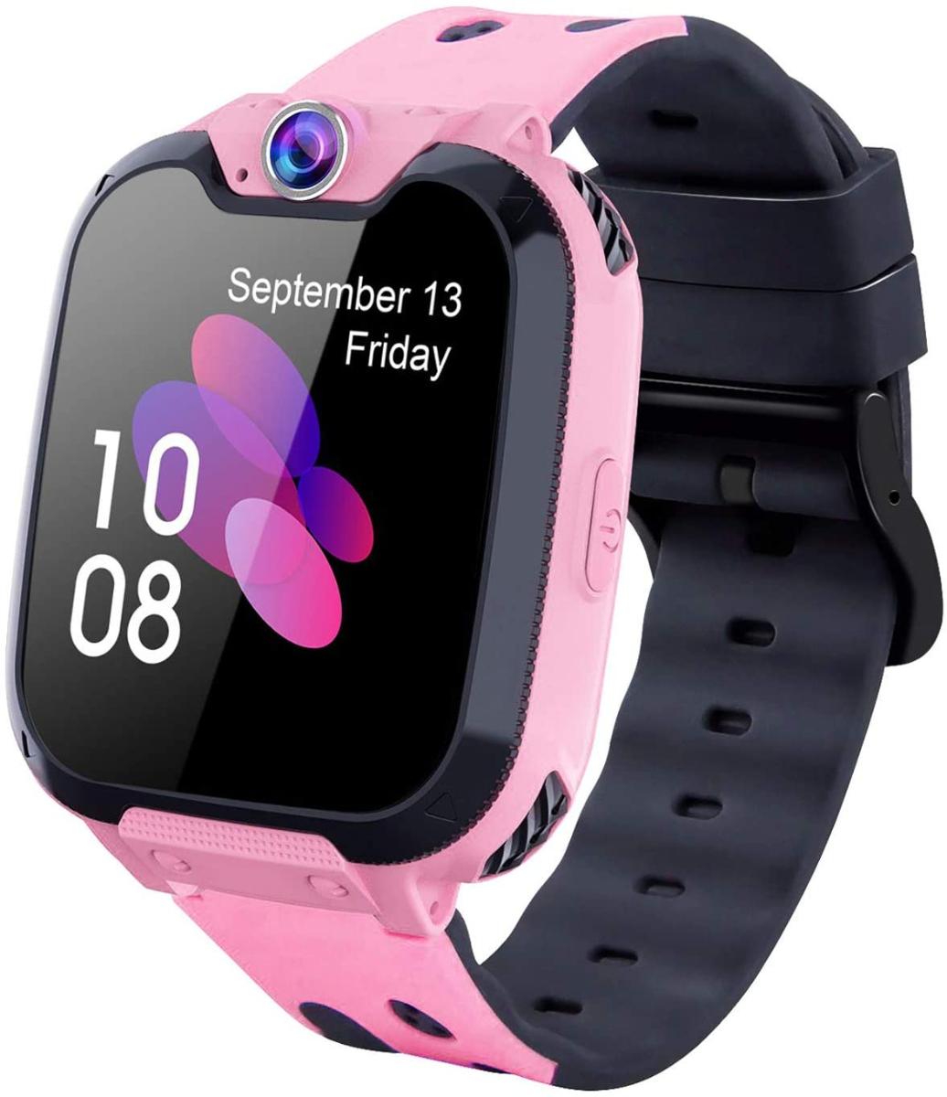 Relógio inteligente para meninas meninos - HD Touch Screen Sports Smartwatch Phone com Call Camera Games Recorder Alarm Music Player para crianças es