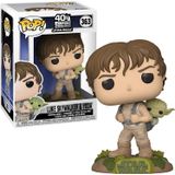 Funko Pop! Star Wars: Star Wars - Treinando Luke Com Yoda,multicolor, 3,75 Polegadas