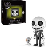 Funko 5 Estrelas: Pesadelo Antes Do Natal - Jack Skellington Com Zero Figura Colecionável, Multicolor