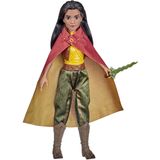 Disney Raya Fashion Doll com roupas, sapatos e espada, inspirada em Raya da Disney e o último filme do dragão, brinquedo para crianças 3 anos e acima