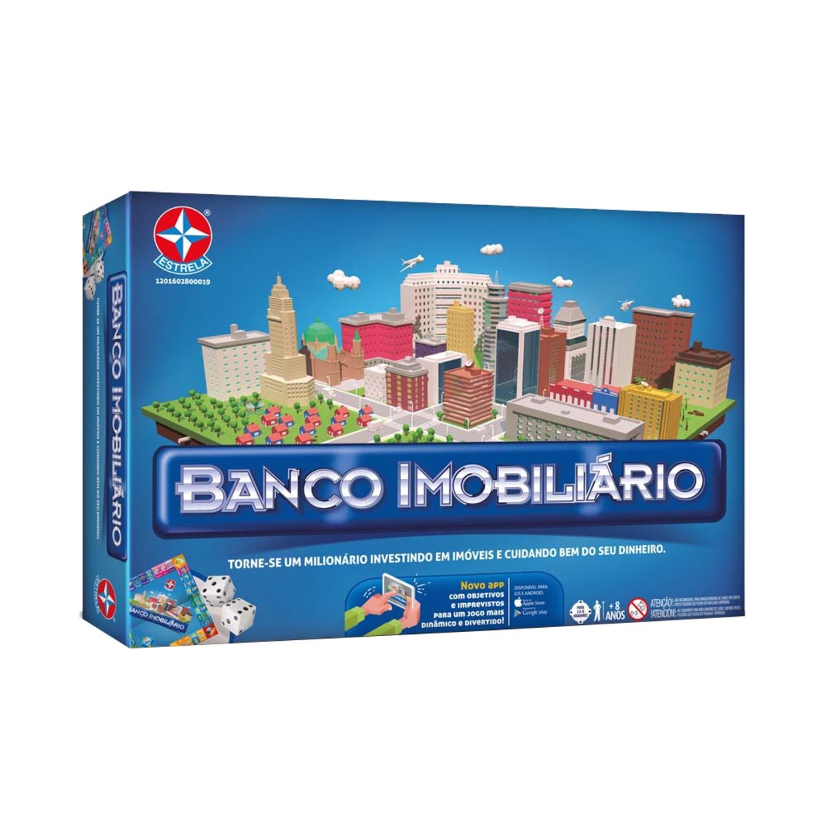 Jogo Banco Imobiliário Estrela Grande Colorido