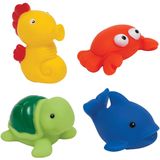 Bichinhos Para Banho Mar Animais Marinhos Colorido 4687 BUBA