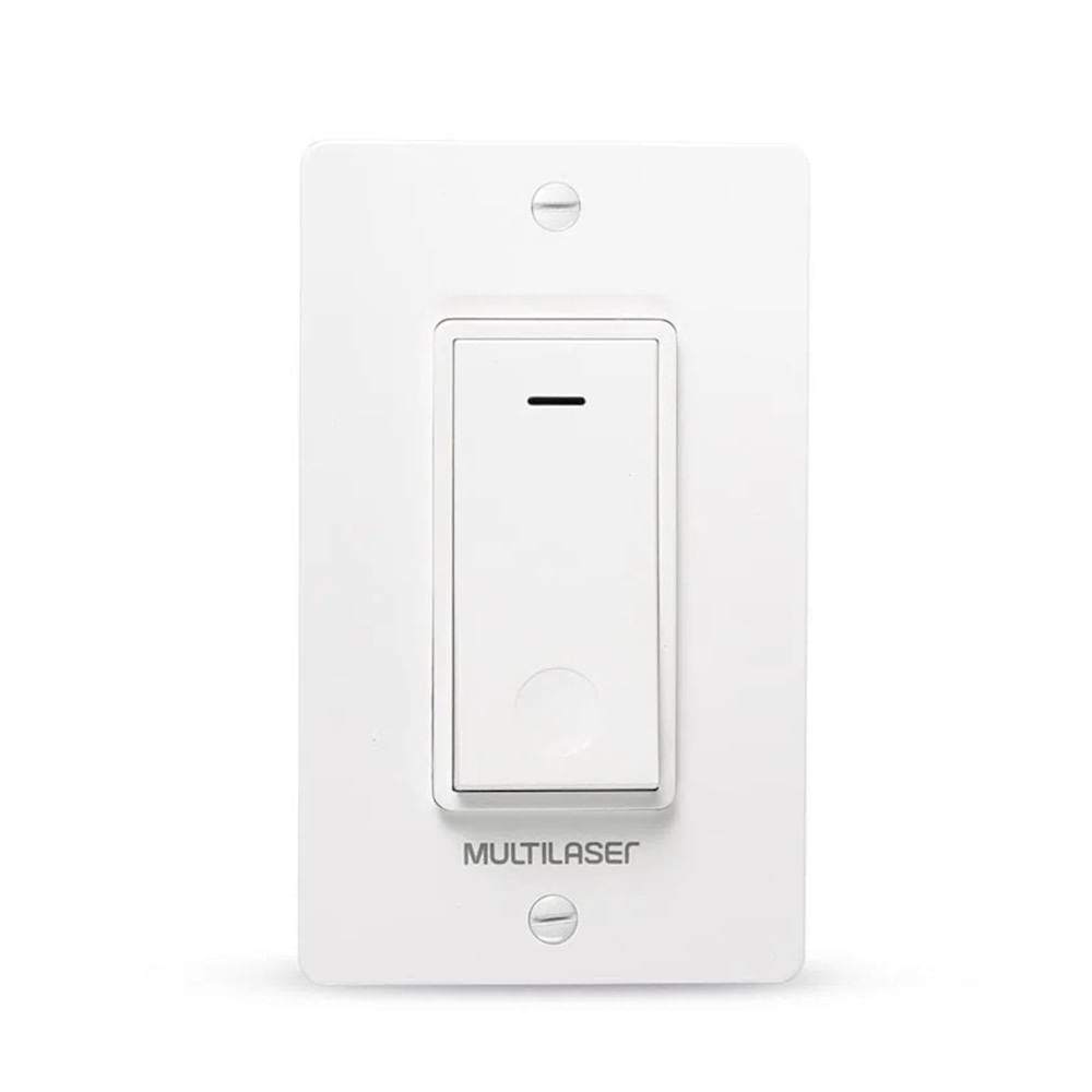 Interruptor Inteligente Multilaser Liv 1 Tecla Wi-fi - Se235