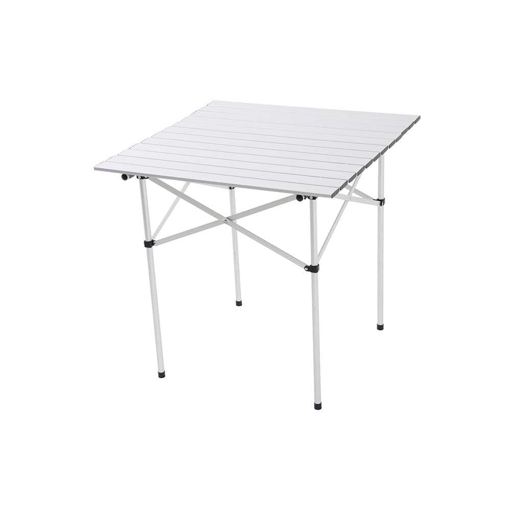 Mesa Dobrável Em Alumínio 69,5cm X. 69,5cm Mor