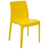 Cadeira Tramontina Alice - Amarelo Brilho