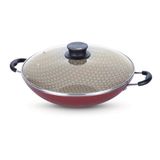 Panela Wok Aluminio 36cm VERMELHA