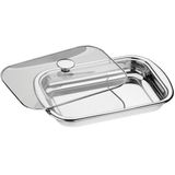 Assadeira Com Tampa De Vidro Cosmos 43Cm 61315434 Tramontina