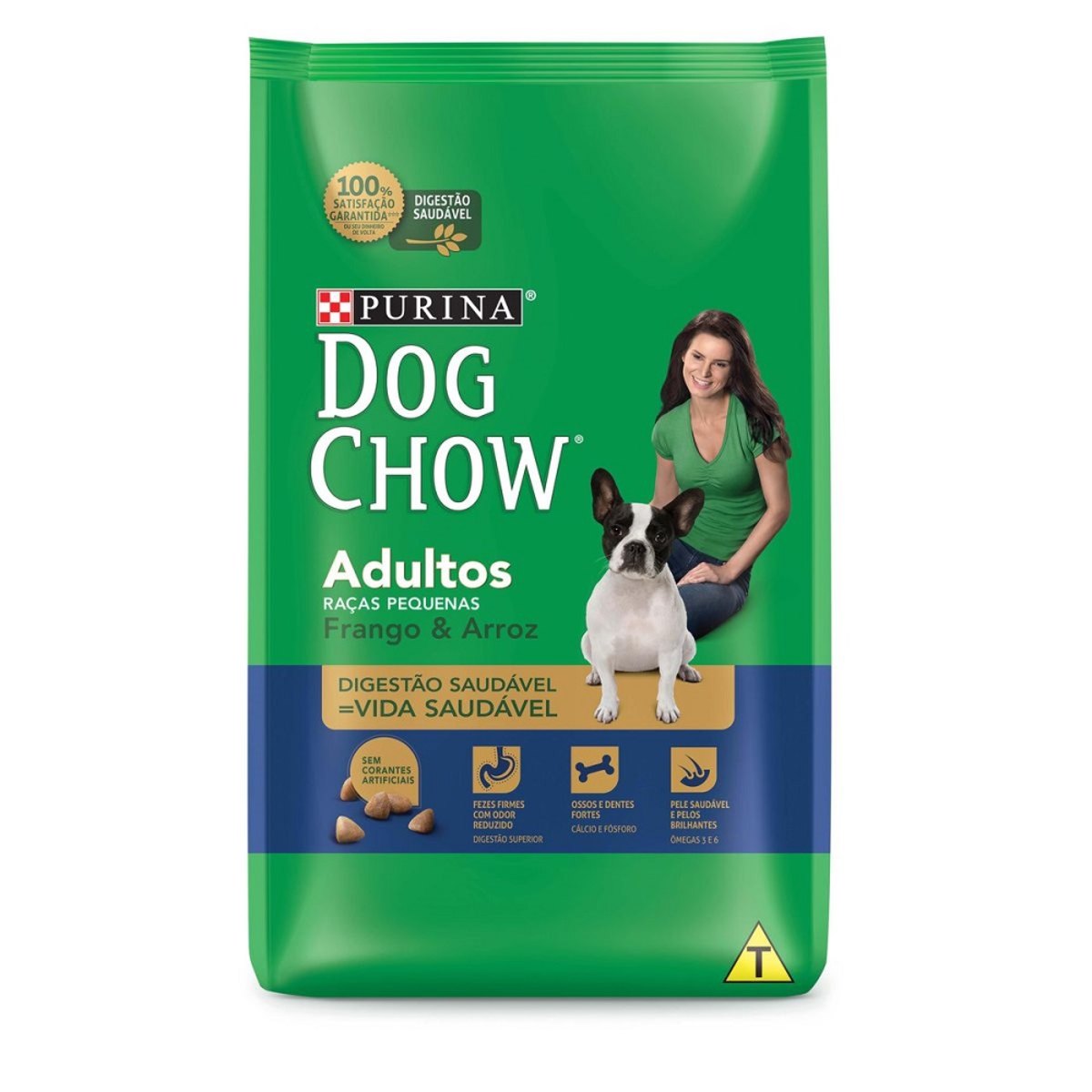 Nestle Purina Dog Chow Racao Seca Para Caes Adultos Racas Pequenas Frango E Arroz 15kg