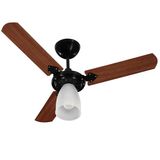 Ventilador De Teto Marbela 3 Velocidades 130W Preto Tron - 127V