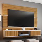Painel Para Tv Até 65 Pol Bechara Âmbar Ripado