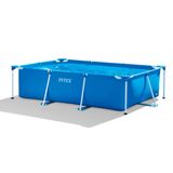 Piscina de Armação Retangular Azul 3834 Litros