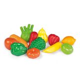 Kit Comidinha Infantil Frutas E Verduras 12 Pecas Coloridas Tateti