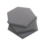 Espuma Acústica Hexagonal Anti Ruído 30x2cm Kit Com 4 Placas