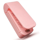 Mini Seladora De Embalagem Plástico Lacra Portátil Manual