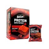 Brownie Protein Zero Açúcar Double Chocolate 10x40g - Belive