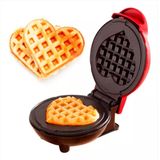 Super Máquina Mini Waffles Ovos Coração Café Da Manhã 220v