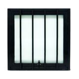 Janela Maxiar Esquadrias Brasil Vetx 55x55 Grade Preto