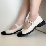 Calçado Slingback Mary Jane Off White Suzana Dona Be