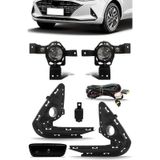 Kit Farol De Milha Neblina Hyundai Hb20 Hb20S 2020/2021